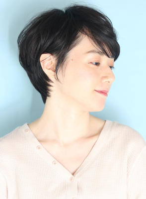 30代40代小顔イメチェン似合わせカットショート