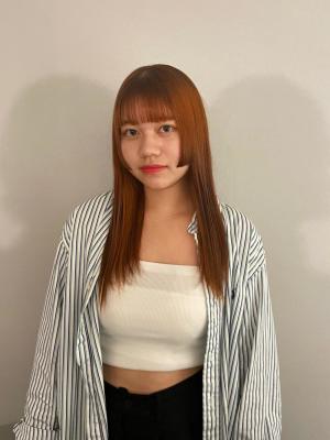 フルバング レッドブラウン カルマパーマ