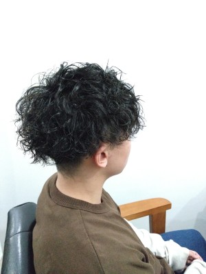 【afresh hair】メンズカット+ツイストスパイラルのイメージ画像