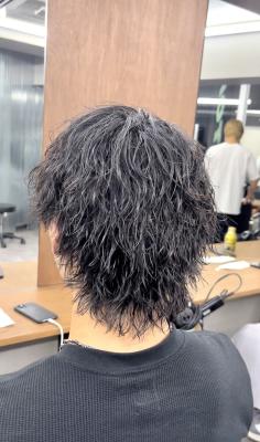 メンズヘア整形スパイラルパーマ波巻きツイストメンズパーマ髪型 メンズヘア整形スパイラルパーマ波巻きツイストメンズパーマ髪型