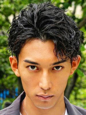 メンズヘア整形スパイラルパーマ波巻きツイストメンズパーマ髪型 メンズヘア整形スパイラルパーマ波巻きツイストメンズパーマ髪型