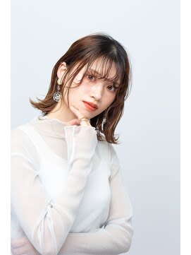 【宿里沙也香】ボブ×顔まわりレイヤー