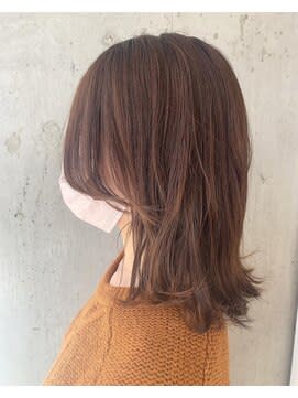 【宿里 沙也香】外ハネ×セミロング