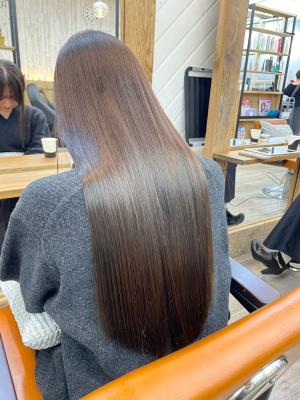 シンプルストレート柔らかい縮毛矯正艶髪髪質改善渋谷のイメージ画像