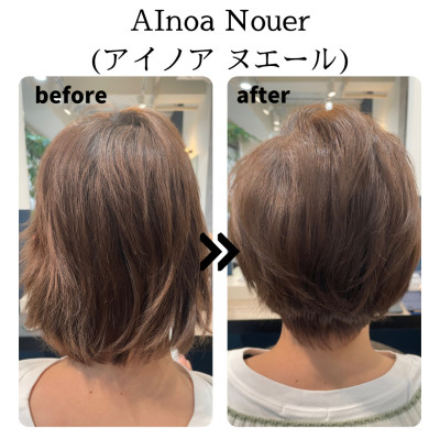 ショートボブ【Ainoa Nouer 代々木】 ショートボブ【Ainoa Nouer 代々木】のイメージ画像
