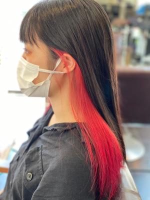 【HAIR MAKE ROSY 北18条店】インナーカラーのイメージ画像