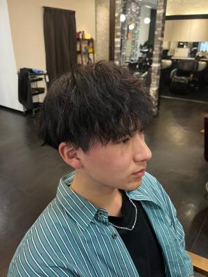 【HAIR MAKE ROSY 北18条店】メンズパーマのイメージ画像