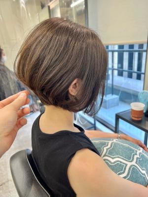 ショート　ショートボブ　ミニボブ