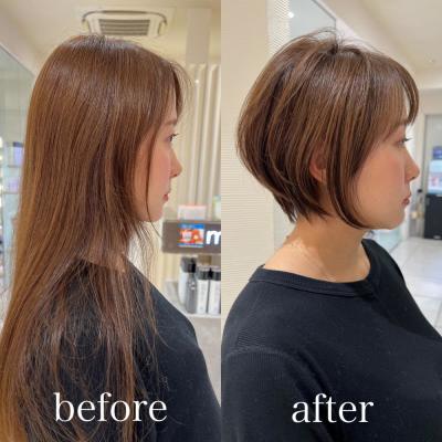春夏　30代シフォンショート