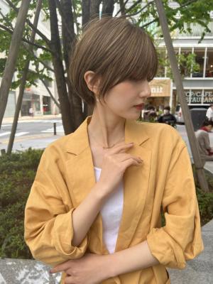 まとまる、手入れしやすい、似合う 3拍子ショート まとまる、手入れしやすい、似合う 3拍子ショートのイメージ画像