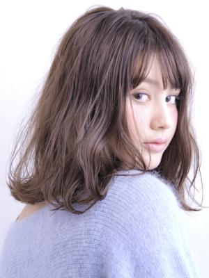 切りっぱなしボブ美髪パーマ/エアリーロング 切りっぱなしボブ美髪パーマ/エアリーロングのイメージ画像