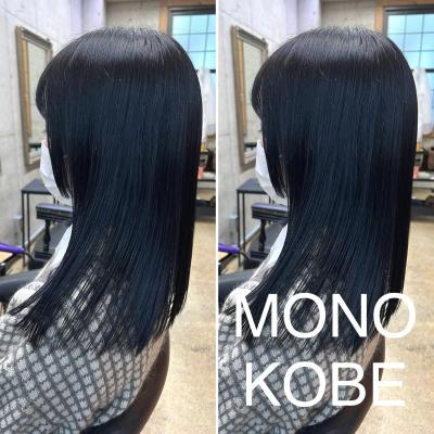 【MONO KOBE】ダブルカラー　×　ブルーブラックのイメージ画像