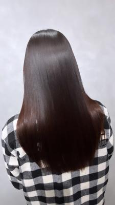 髪質改善カラーロング[柏/髪質改善/韓国/縮毛矯正/Auju