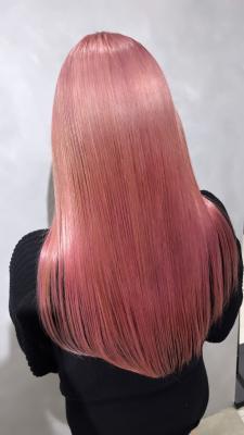 ピンクハイトーン×髪質改善[柏/髪質改善/韓国/縮毛矯正/Aのイメージ画像