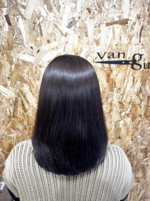 髪質改善カラーエステ/絹髪セミロングスタイルのイメージ画像