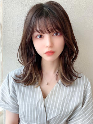 美髪/髪質改善/韓国/切りっぱなしボブ/フェイスレイヤーのイメージ画像