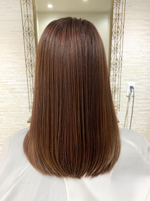 地毛風ストレート