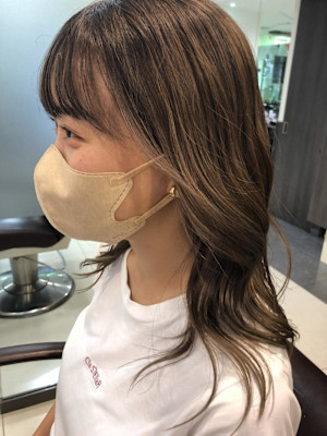 20代　ケアカラー