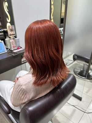 オレンジピンク