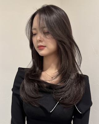 ＊くびれロングウルフカット！ロングレイヤーカットハイレイヤー