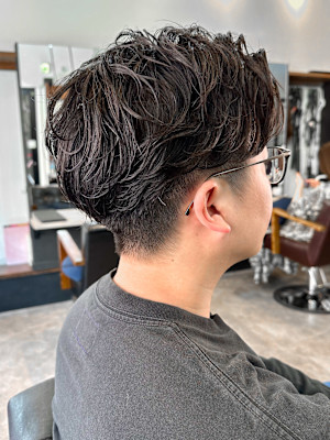 【IRIE 赤坂】ビジネスマンメンズパーマ