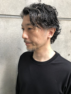 [佐野]大人のメンズスパイラルパーマ[30代40代50代]