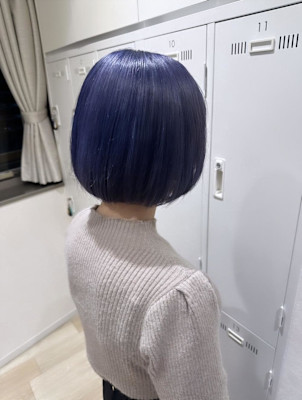 姫カットカールセミディシアーカラー