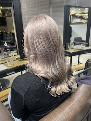 ミルクティーピンク//ハイトーンカラー/グレージュカラー