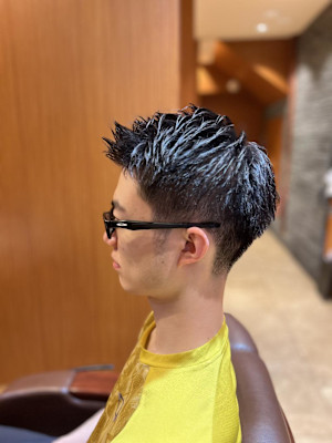 銀座　理容室　ビジネスショート