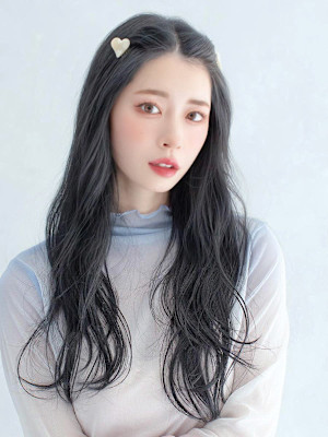 韓国風ヘアピンアレンジ