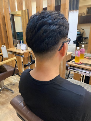 お客様髪質改善データ1275(メンズサイドバック)