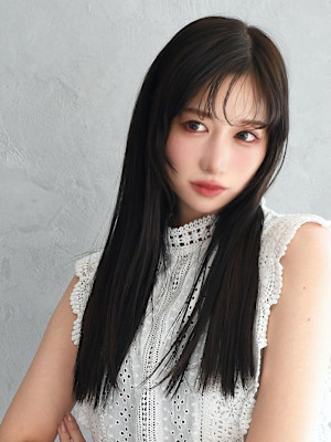 王道ストレートロング