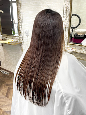 地毛風ストレート