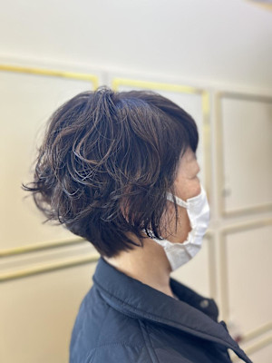 【手入れが楽ちん！】40代50代おすすめ パーマ