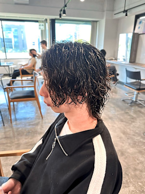 グランジパーマツイストスパイラルパーマ