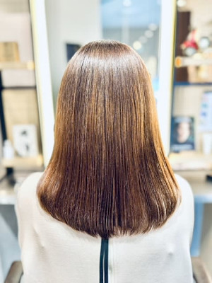 髪質改善ストレート