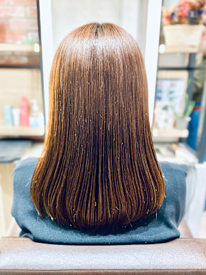 髪質改善ストレート