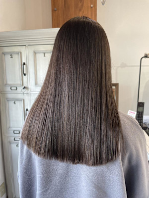 大人かわいい/縮毛矯正