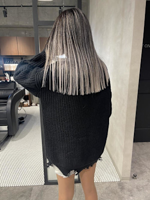 ★プラチナホワイトシルバー系バレイヤージュ★