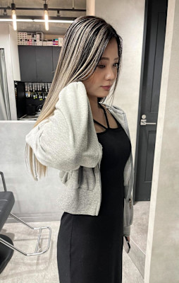 ★ロングデザインに映えるバレイヤージュ★