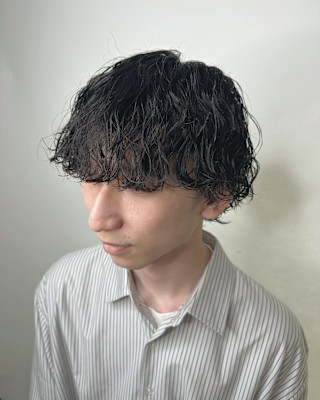 波巻きスパイラルパーマ