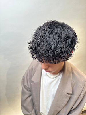 波巻きスパイラルパーマ