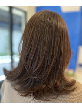 ふんわりレイヤースタイル