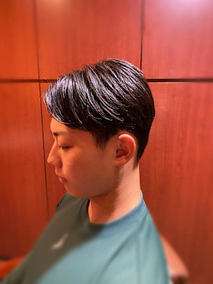 毛流れ重視！ビジネスショート