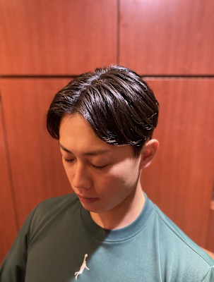 毛流れ重視！ビジネスショート