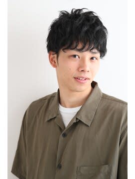 ソフトスパイラルパーマで作る無造作ヘア