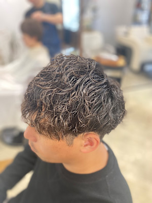 メンズパーマ/ツイストスパイラル/波巻き/マッシュ/特殊