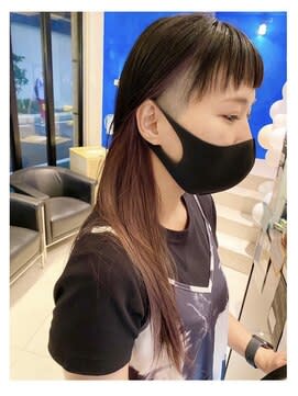 刈り上げ×デザインカラー