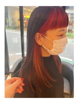 フェイスフレーミング × オレンジ