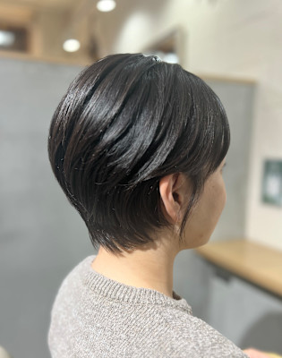 ショートレイヤー　大人スタイル